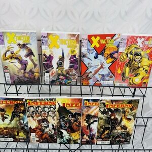 Secret Wars Inferno 1-5 & X-tinction Agenda 1-4 Lot 2015 Battleworld X-Men